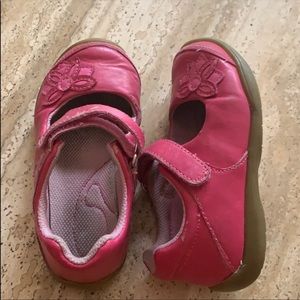 Stride rite toddler shoe.